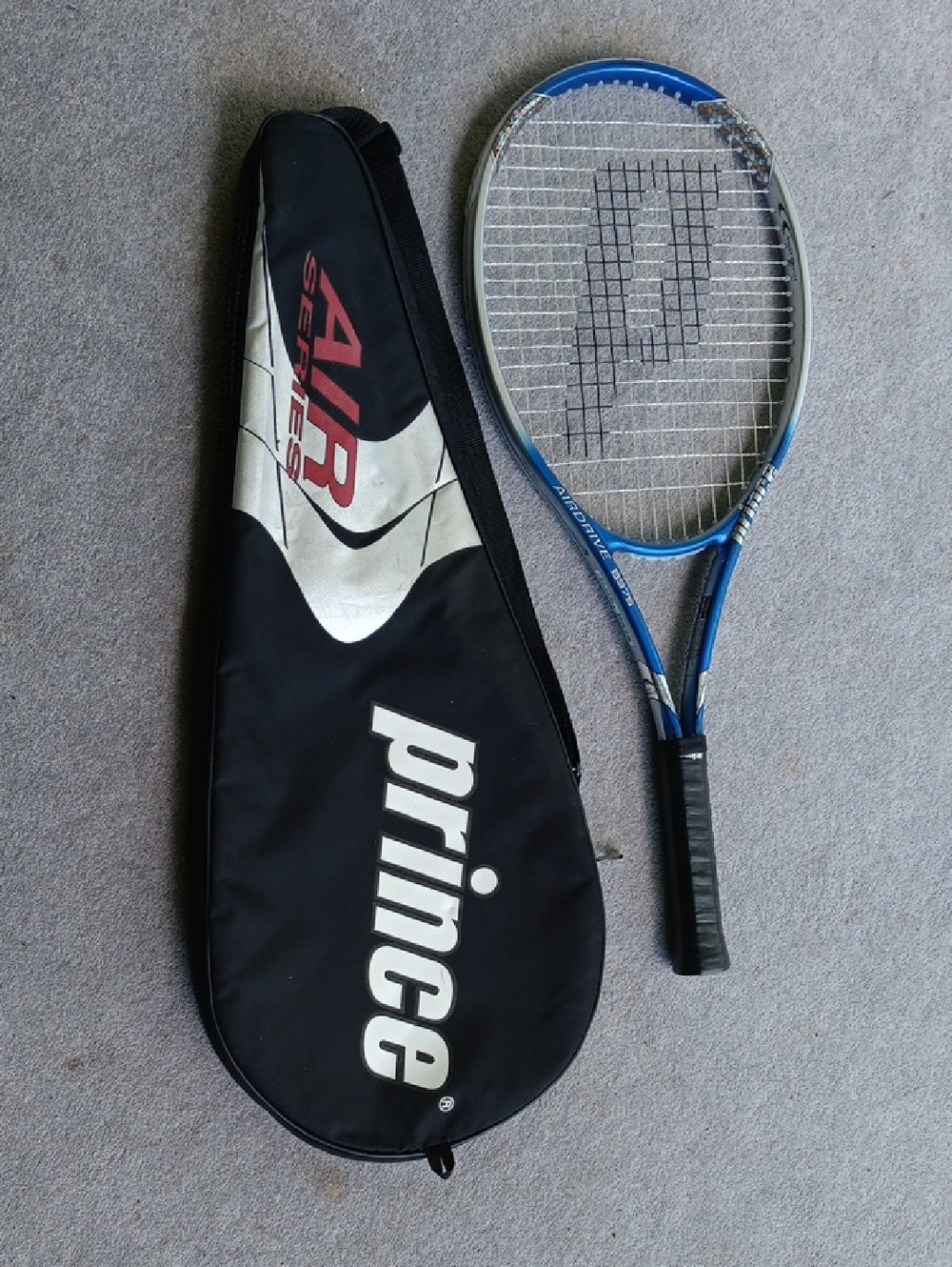 Prince Airdrive B975 Tennis Racquet with Air Series Cover ~ 4 5/8 Grip